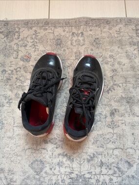 Jordan Jumpman Pro Boys Sneakers Black Red Size 7Y